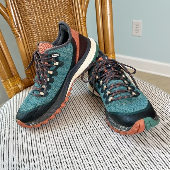 Merrell Bravada Waterproof Women's Walking Shoes Blue Pink - Picture 4 of 9